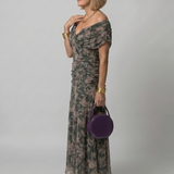 Marisol | Vestido Midi Off Shoulder con Fluidez