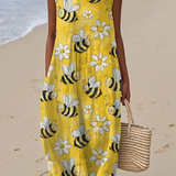 Abeja - Vestido de Verano Brillante Sunny Buzz