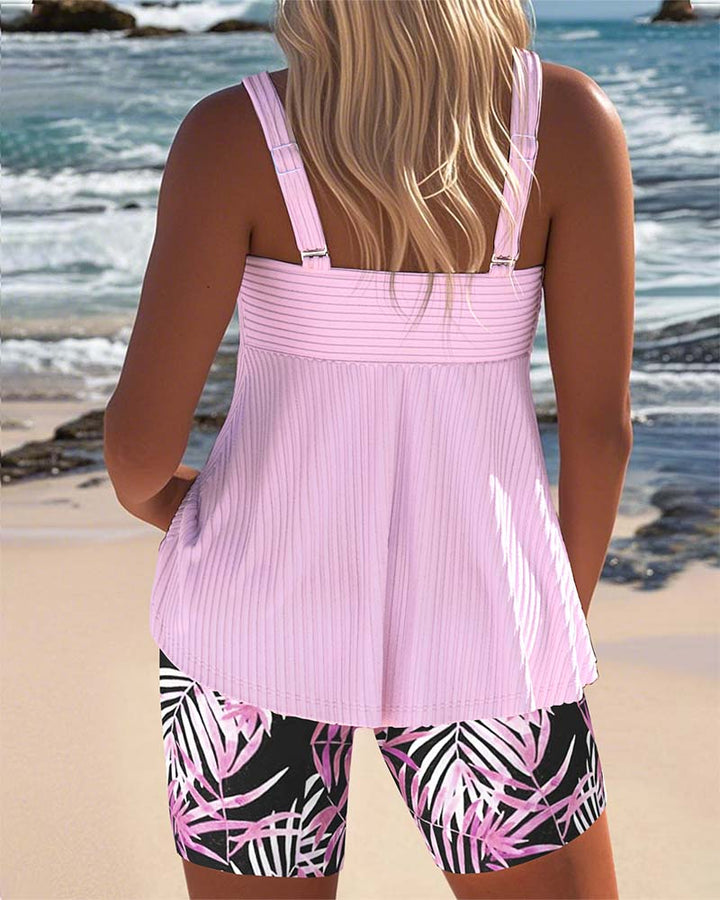 Tankini estampado para mujer