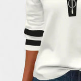 Blusa de Manga Larga con Cremallera