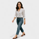 Vera – Zapatos de tacón de cocodrilo