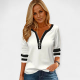 Blusa de Manga Larga con Cremallera
