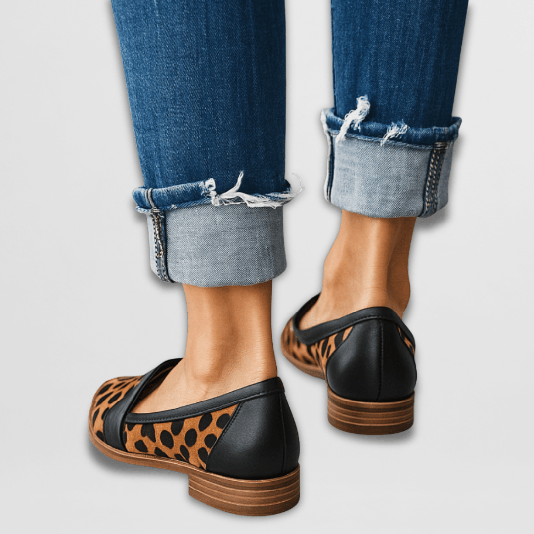 Mocasín en punta para mujer