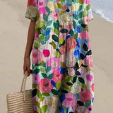 Merel | Vestido Maxi Floral Retro