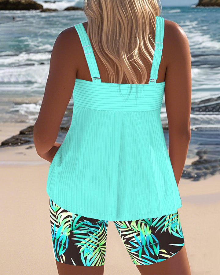 Tankini estampado para mujer