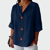 Blusa Casual con Textura