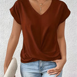 MARTA™ | Top con escote en V y detalle cruzado que favorece