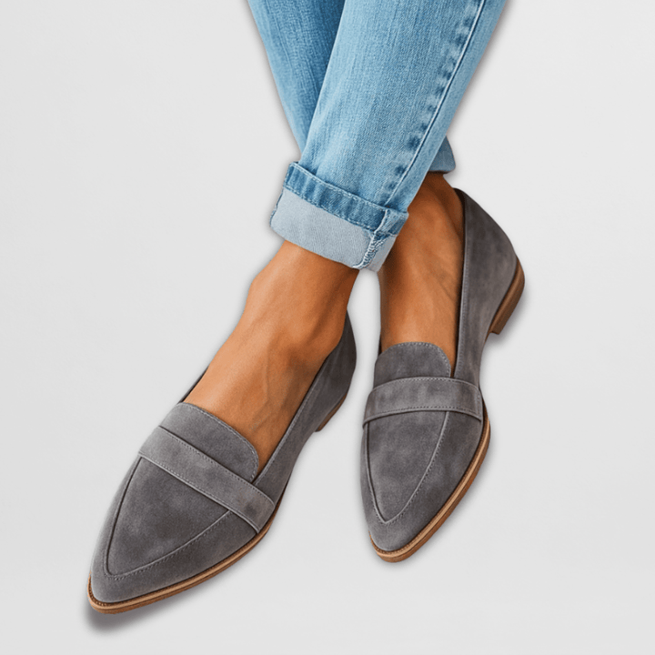 Mocasín en punta para mujer