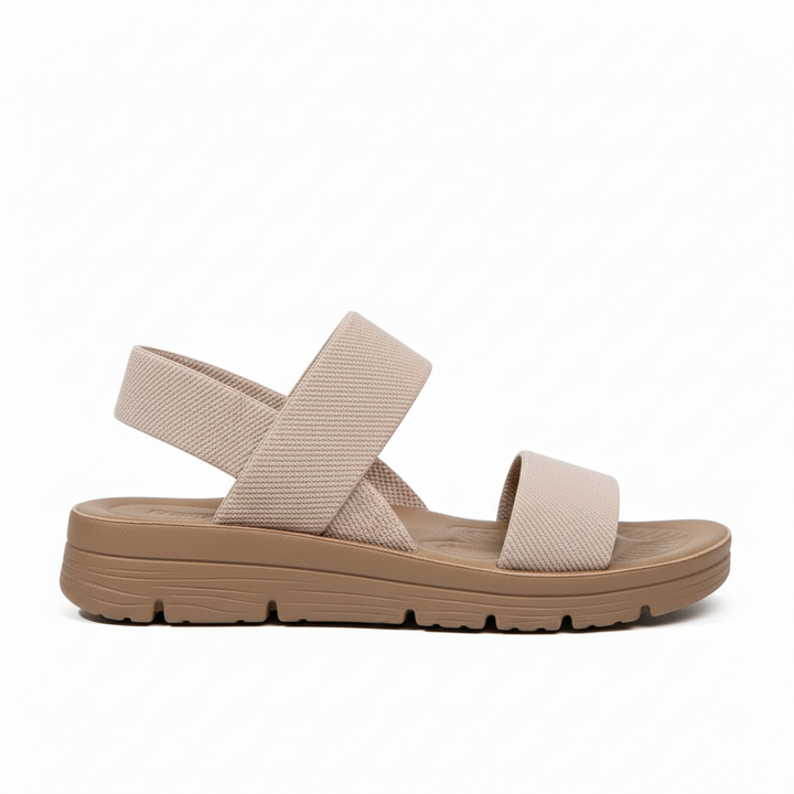Sandalia deportiva de doble tira para mujer