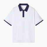 Ivo — Camiseta polo esencial con líneas refinadas