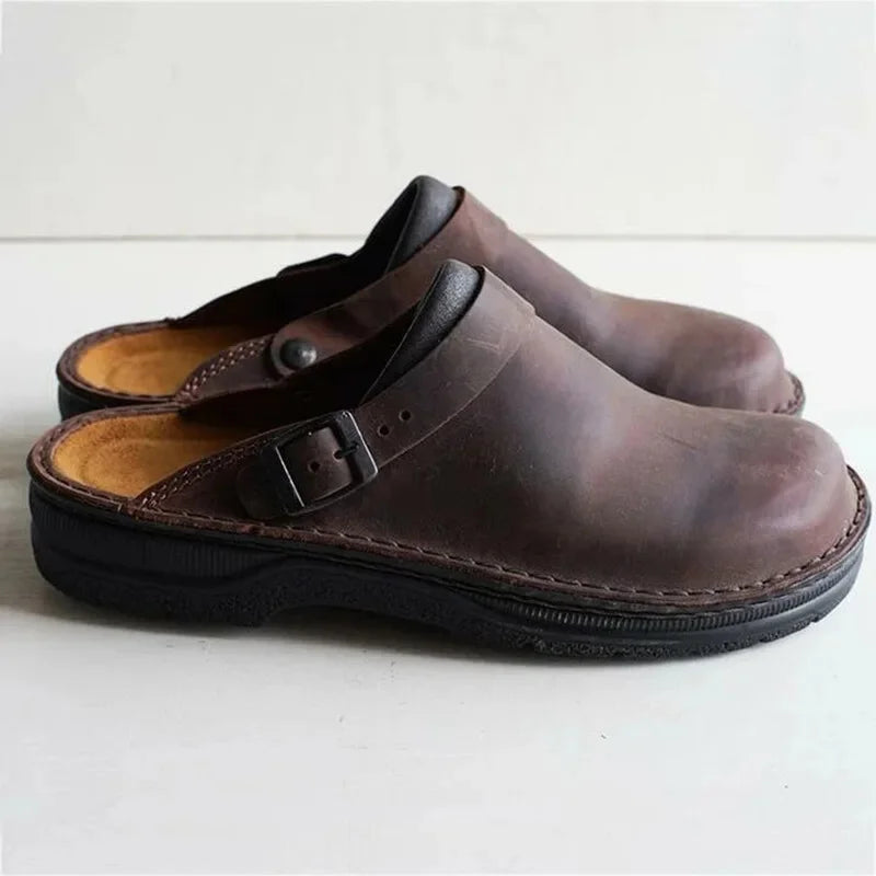 Zueco casual slip-on para mujer