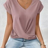 MARTA™ | Top con escote en V y detalle cruzado que favorece
