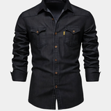 CAMISA DE DENIM SLIM