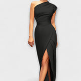 Vestido Sandra™ de Noche Asimétrico Elegante