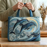 Bolso Artesanal - Delfín del Océano