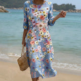 Mel - Vestido Midi Confortable y Elegante