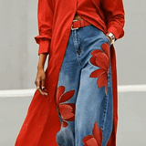 Valeria™ Jeans Efecto Figura