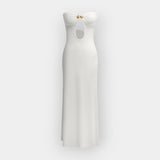 Vestido Maxi Elegante sin Tirantes