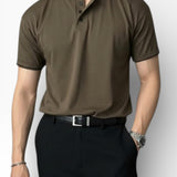 LUMEN TALLINN | Camisa Henley Atemporal con Corte Preciso