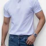 Mario| Camisa Henley Atemporal de Corte Preciso