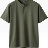 LUMEN TALLINN | Camisa Henley Atemporal con Corte Preciso