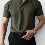 LUMEN TALLINN | Camisa Henley Atemporal con Corte Preciso