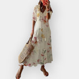 Vestido Maxi Boho Fluido