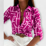 Maria - Blusa con Cuello Clásico