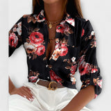 Maria - Blusa con Cuello Clásico