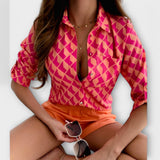 Maria - Camisa con cuello clásico